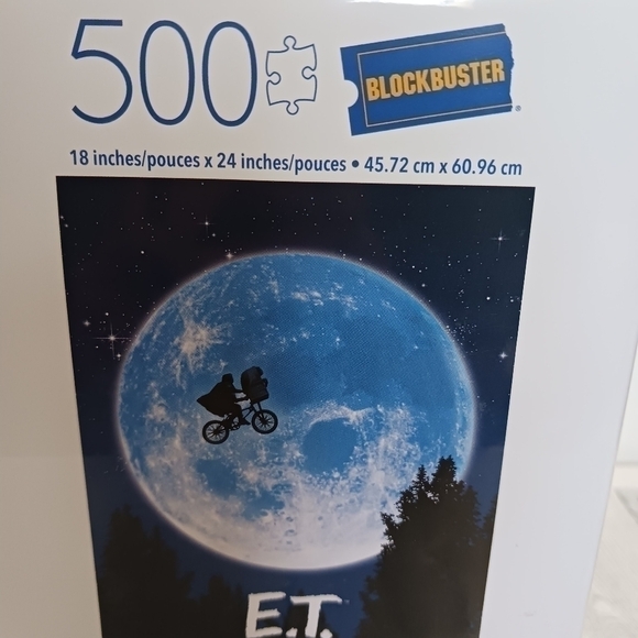 Blockbuster ET  Extra Terrestrial 500 Piece Puzzle New - Picture 4 of 7